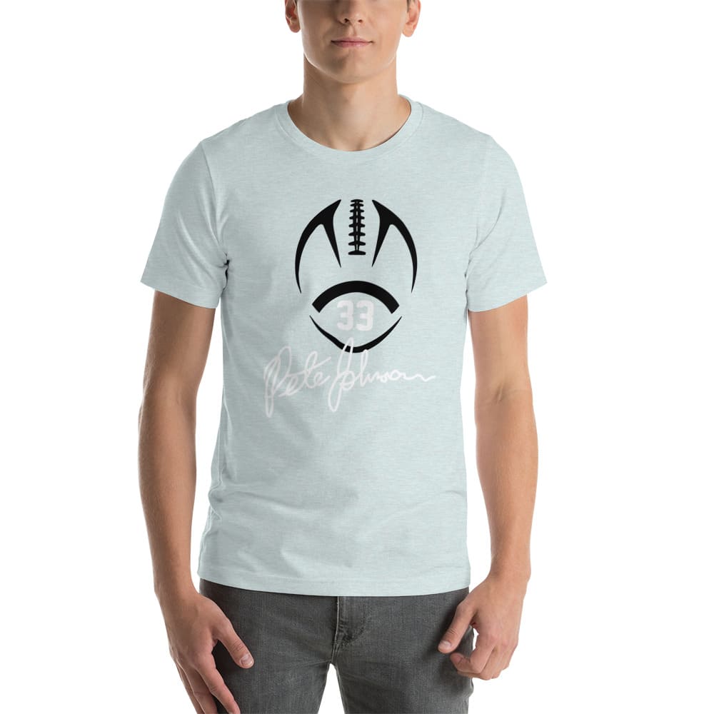 Pete Johnson #33 T-Shirt, White Logo