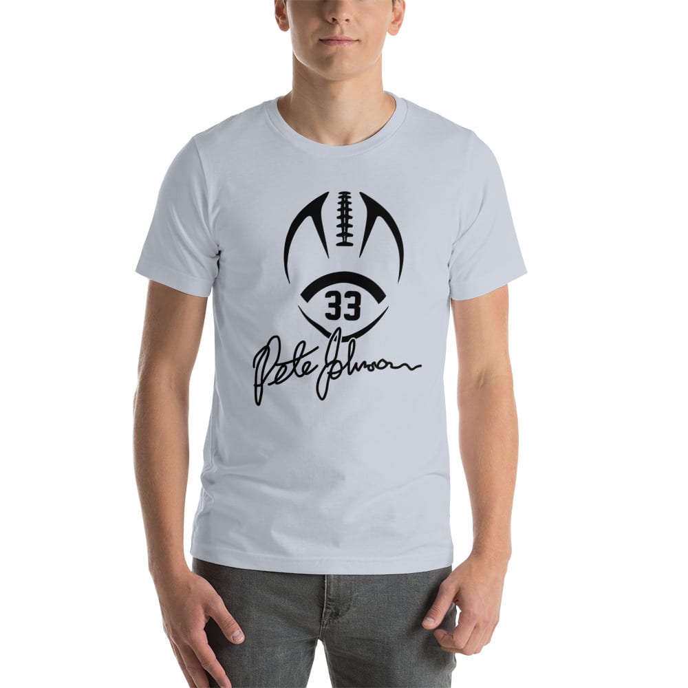 Pete Johnson #33 T-Shirt, Black Logo