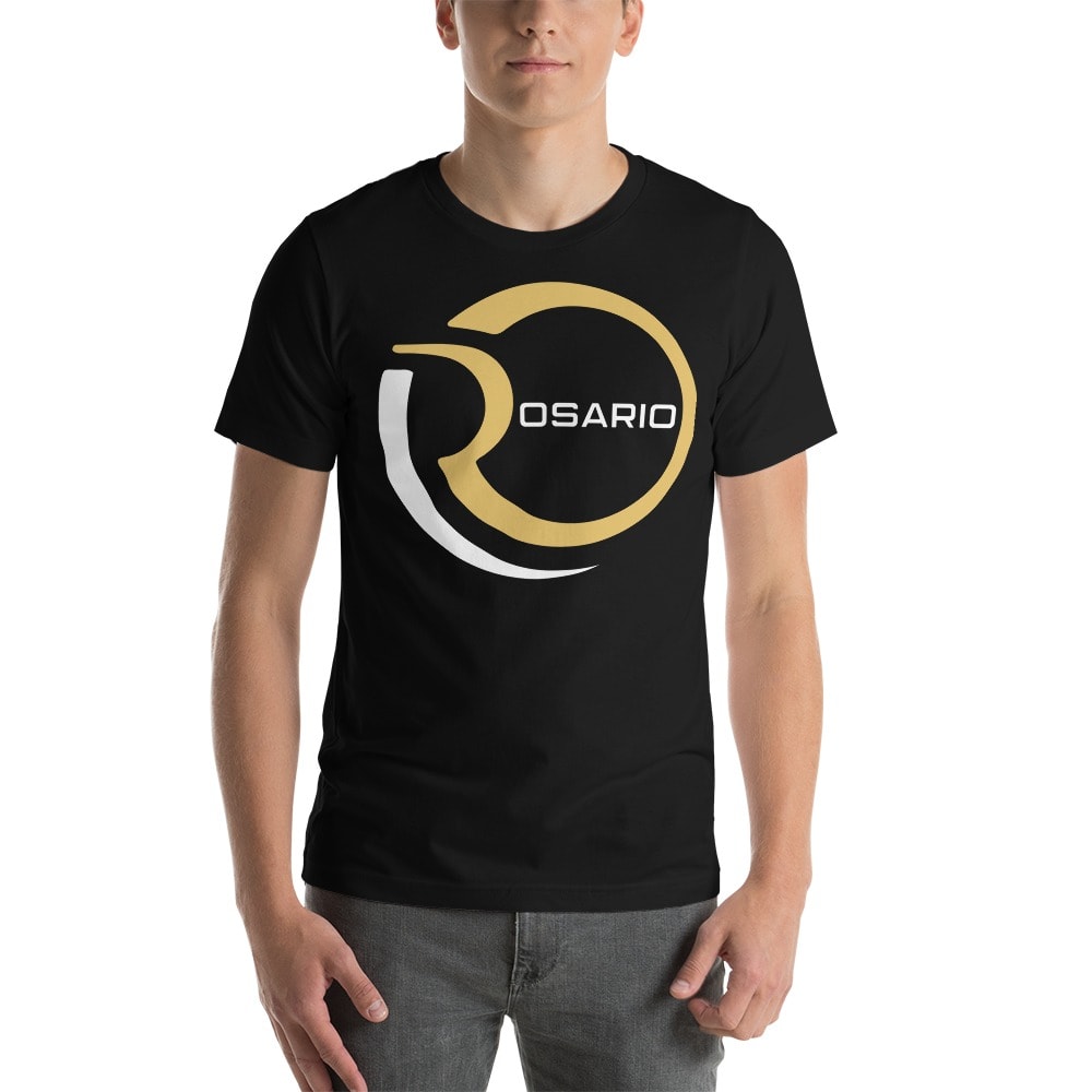 Omar Rosario T-Shirt, White and Gold