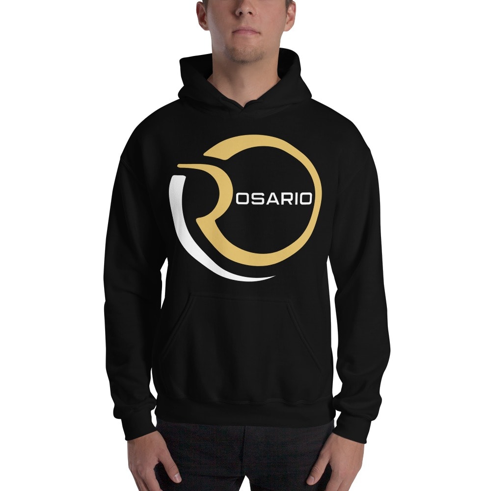 Omar Rosario Hoodie, White and Gold