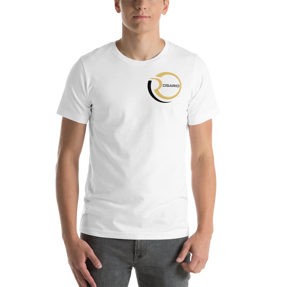Omar Rosario T-Shirt, Black and Gold Mini Logo