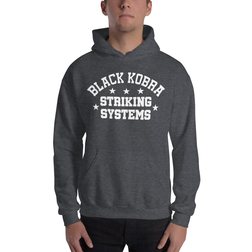 Striking Systems by Dewey Cooper Hoodie, White Logo