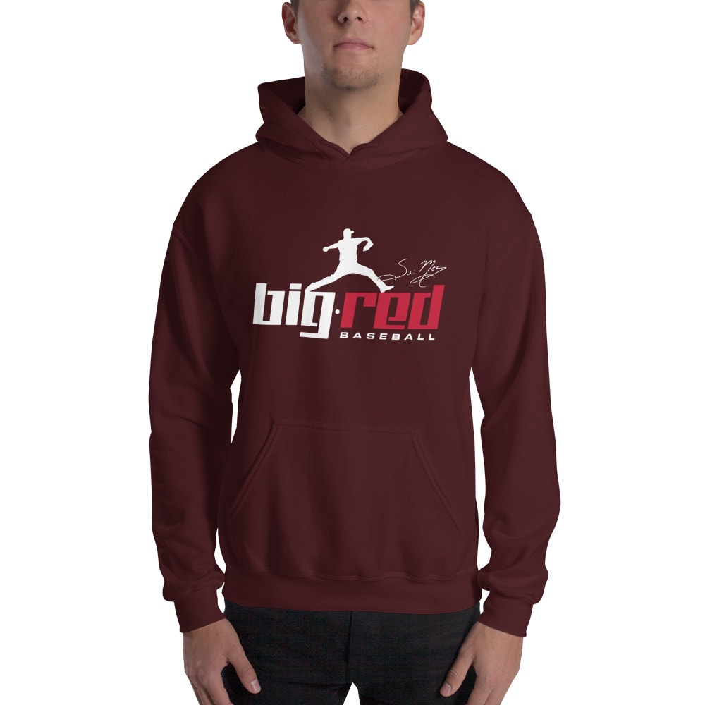 Big RED by Seth McClung Men’s Hoodie