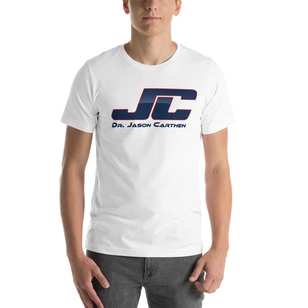 Dr. Jason " JC " Carthen T-Shirt, Blue Logo