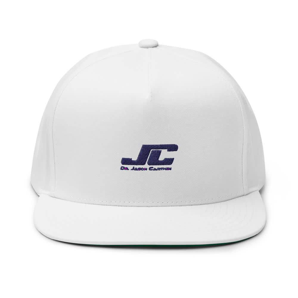 Dr. Jason " JC " Carthen Hat, Blue Logo