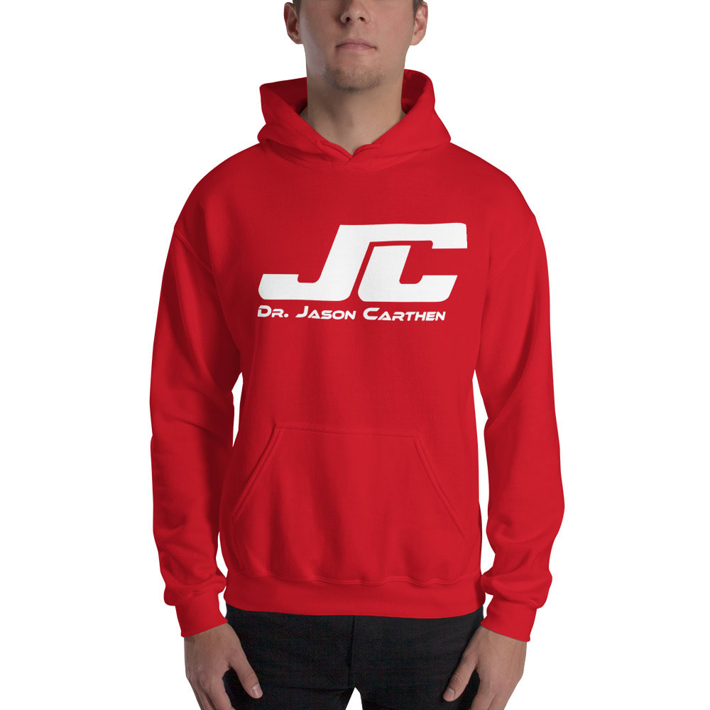Dr. Jason " JC " Carthen Hoodie, White Logo
