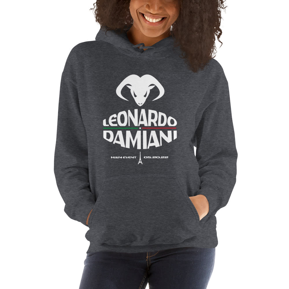 MAIN EVENT - Leaonardo Damiani Women’s Hoodie in White