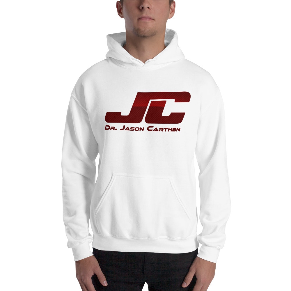 Dr. Jason " JC " Carthen Hoodie, Red Logo
