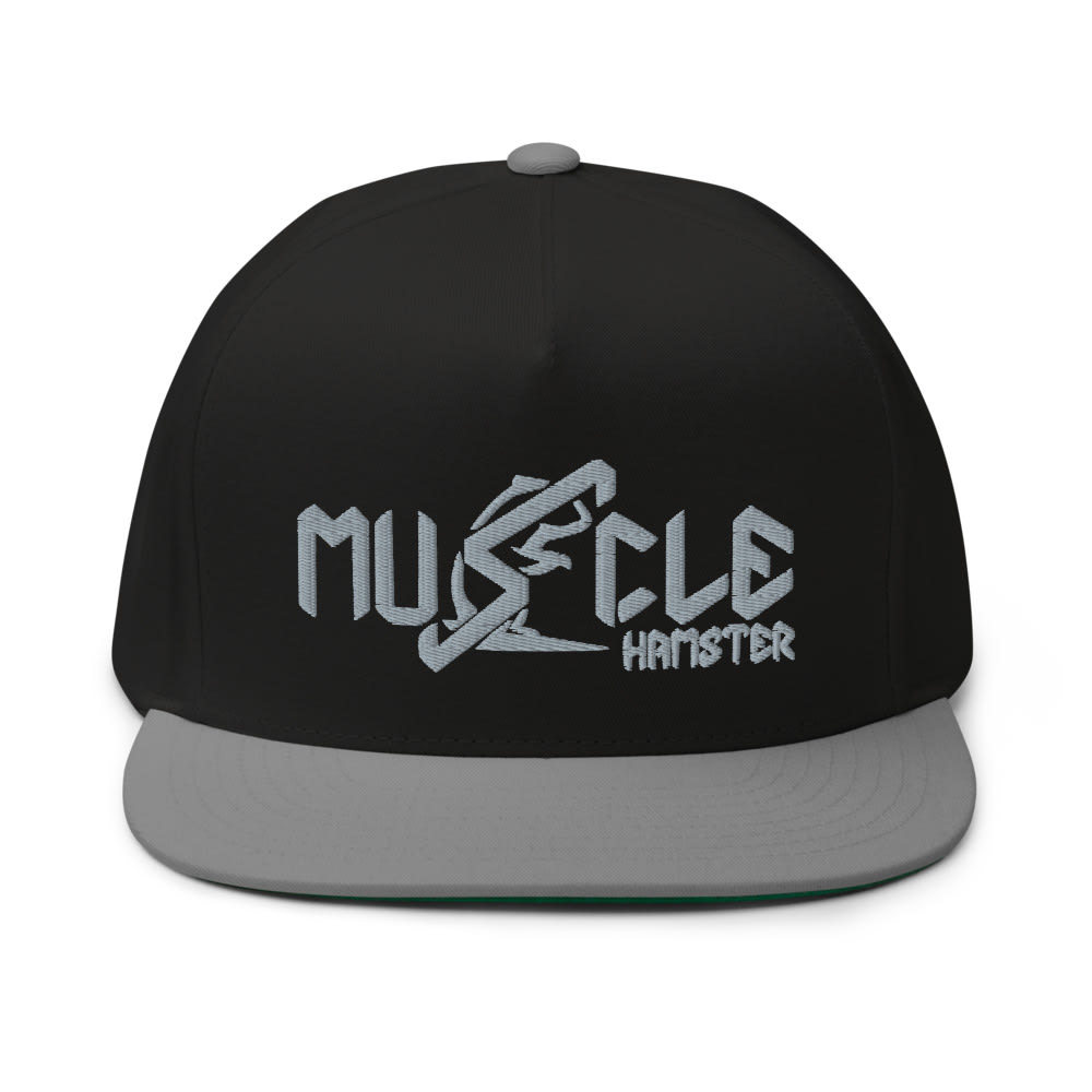 Josiah "Muscle Hamster" Harrell Hat, Silver Logo