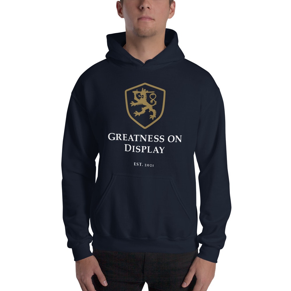 Greatness on Display T-Hoodie, Gold Logo