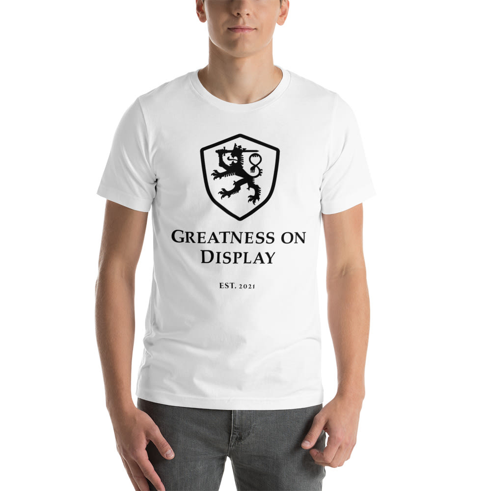 Greatness on Display T-Shirt, Black Logo