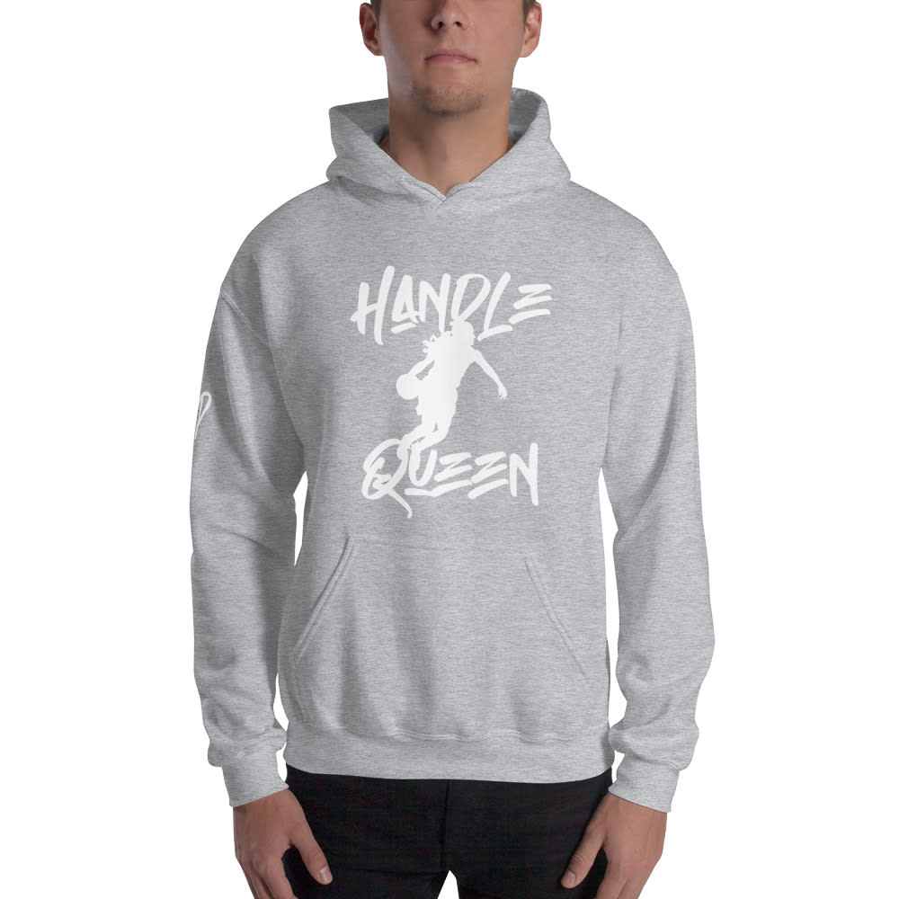 Handle Queen Hoodie, Light Logo