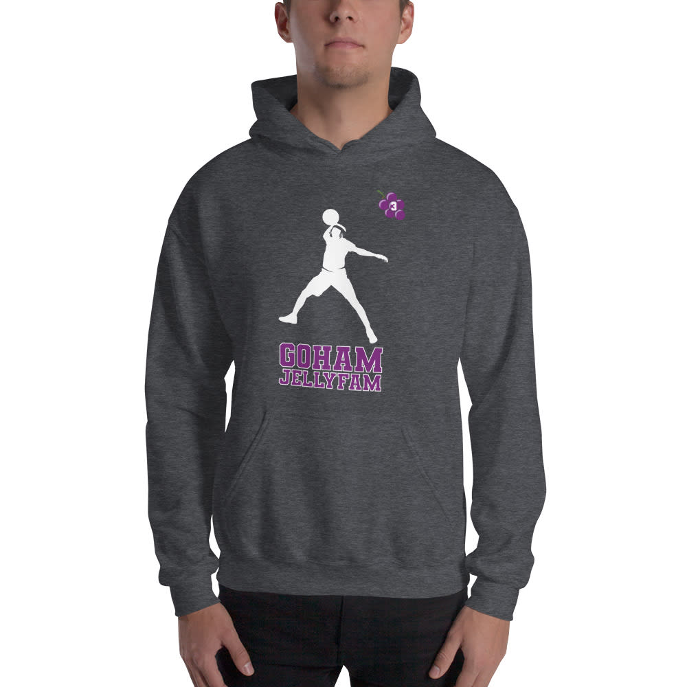 GoHamJellyFam White/Purple Logo, Hoodie