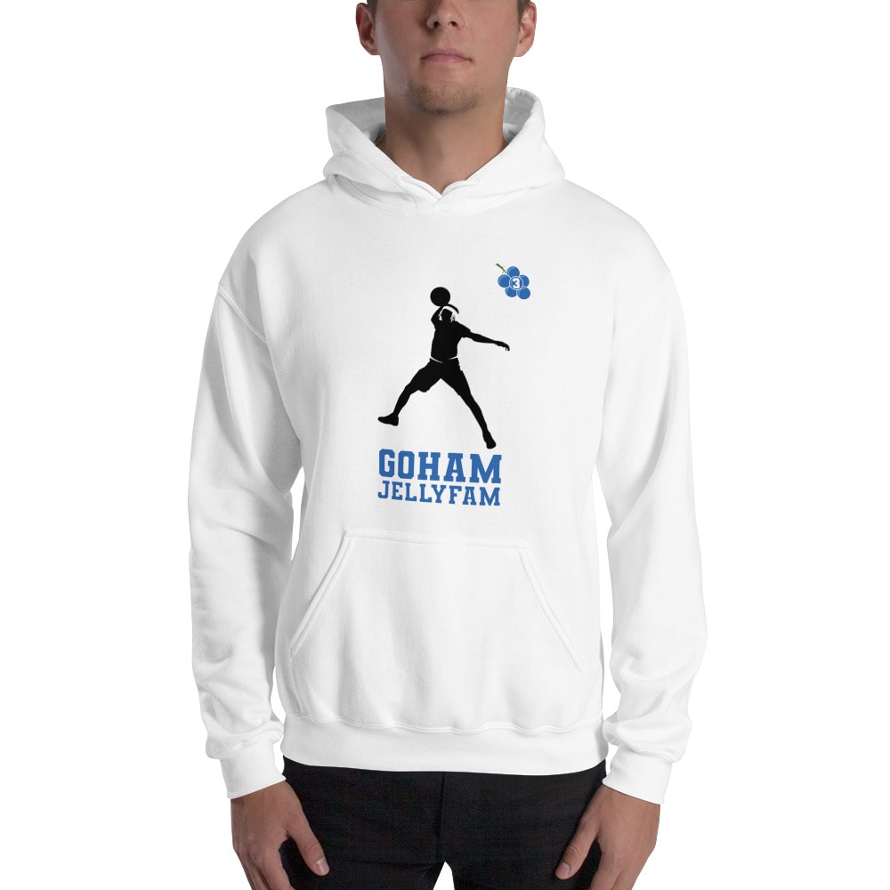 GoHamJellyFam Black/Blue Logo, Hoodie