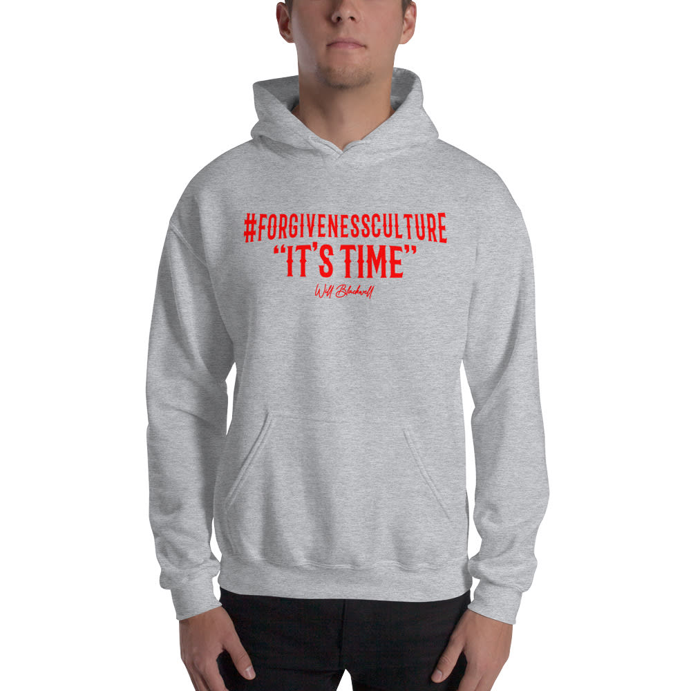Positive Intent By Will Blackwell Hoodie, Red Logo