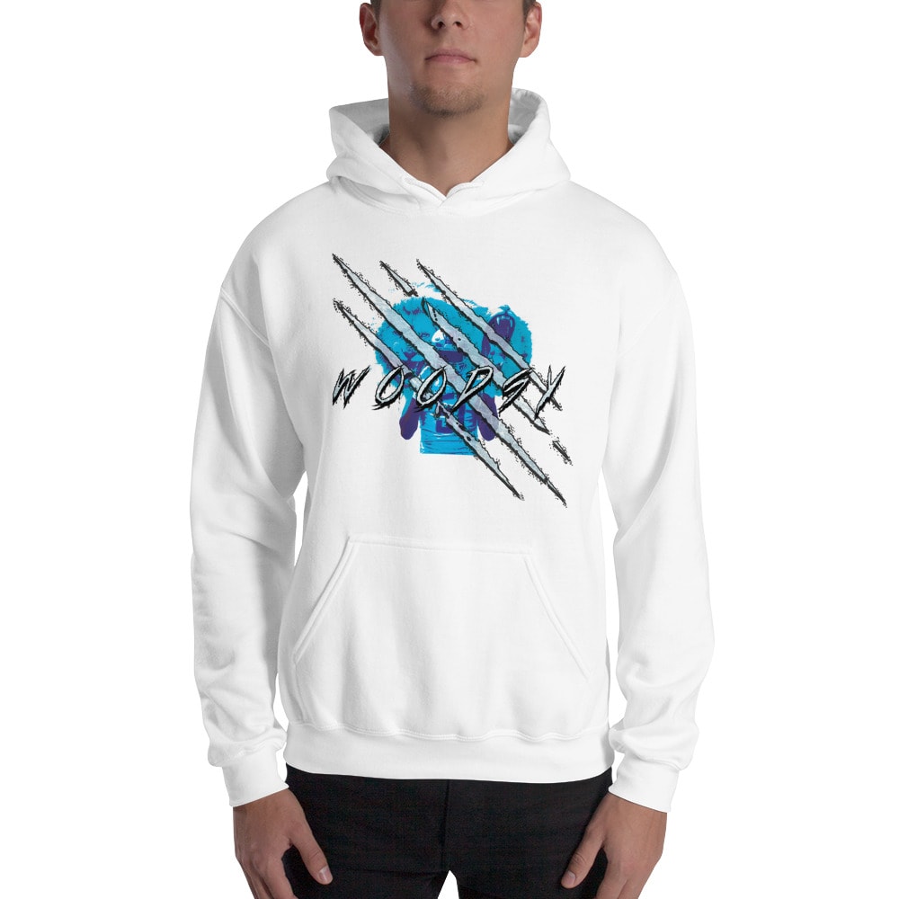 Josh Woods by MAWI, 'Ice Lion' Men's Hoodie