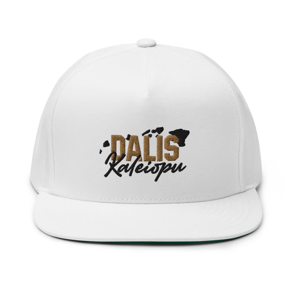  Dalis Kaleiopu Hawaii Map Hat, Black Logo