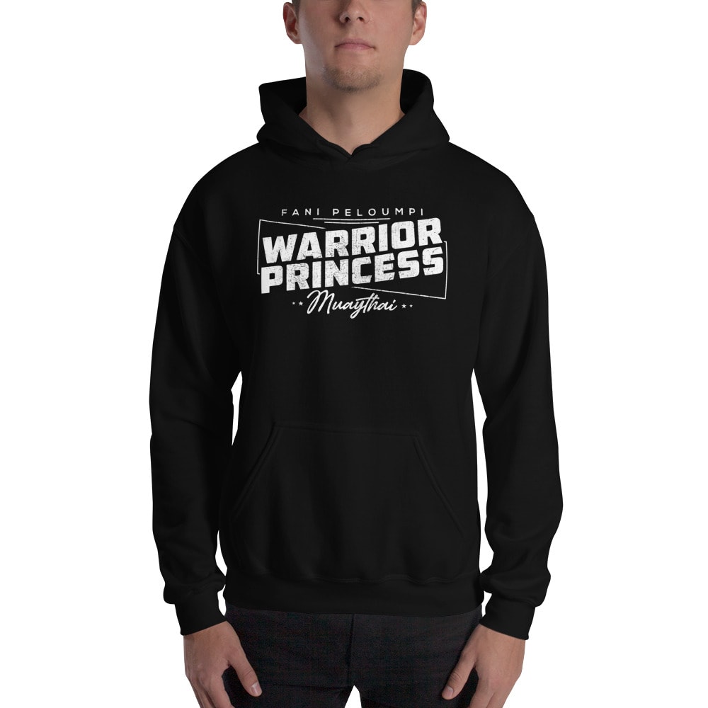 Fani "Warrior Princess" Peloumpi Hoodie, White Logo