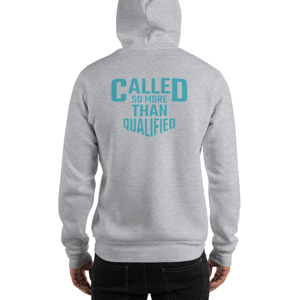  Called so more than Qualified by Capture Sports Agency Men's Hoodie, White Logo