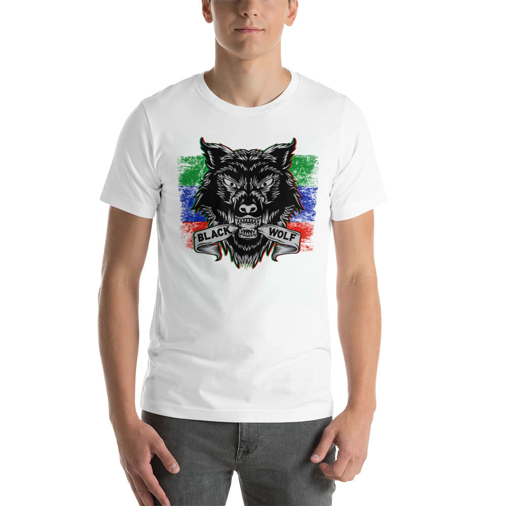 "Black Wolf" by Aliaskhab Khizriev, T-Shirt