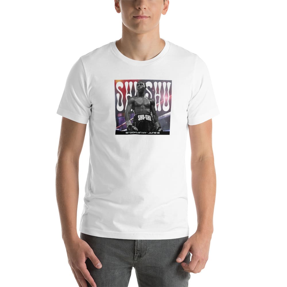 Bruce "ShuShu" Carrington NY 6.18.22 Men's T-Shirt, White Logo