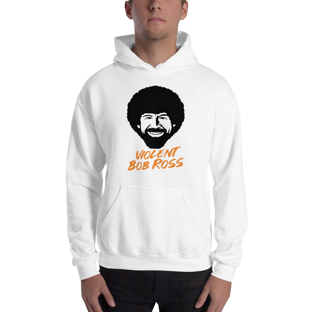 "Violent Bob Ross" By Luis Pena, Hoodie