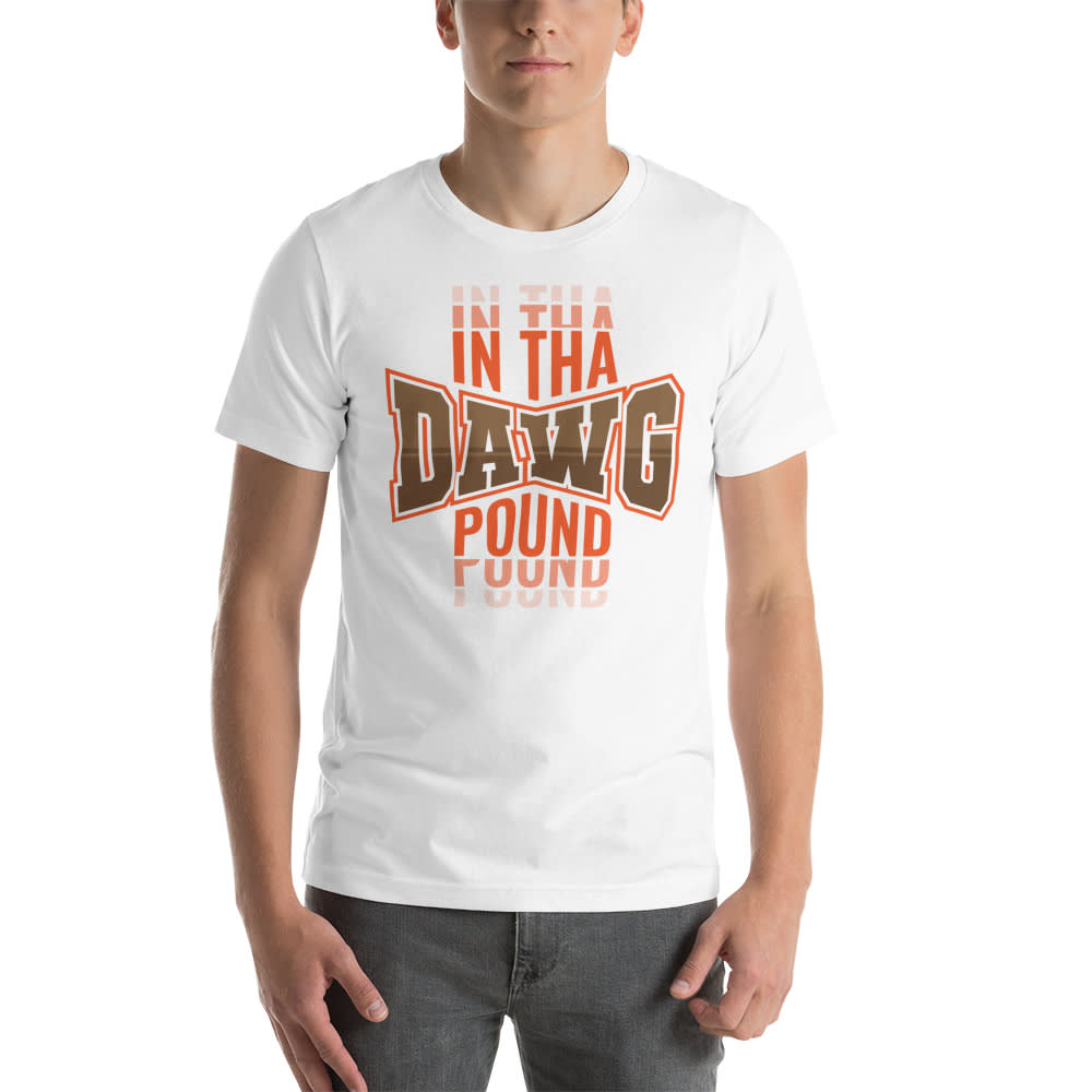 "In The Dawg Pound" by Frank Stams Shirt Orange Logo