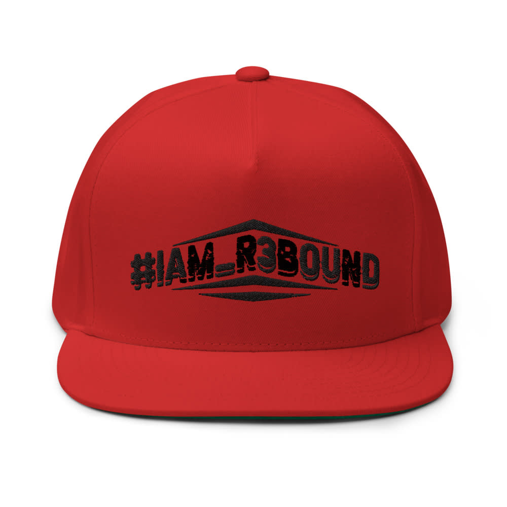  #IAM_R3BOUND by Trudy Walker Hat, Black Logo