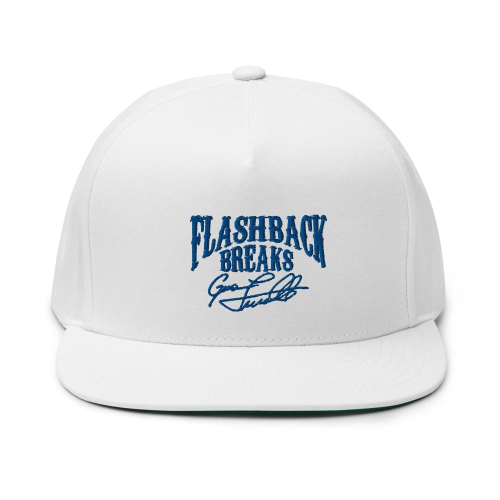 FlashBack Breaks Signed Hat, Blue Logo