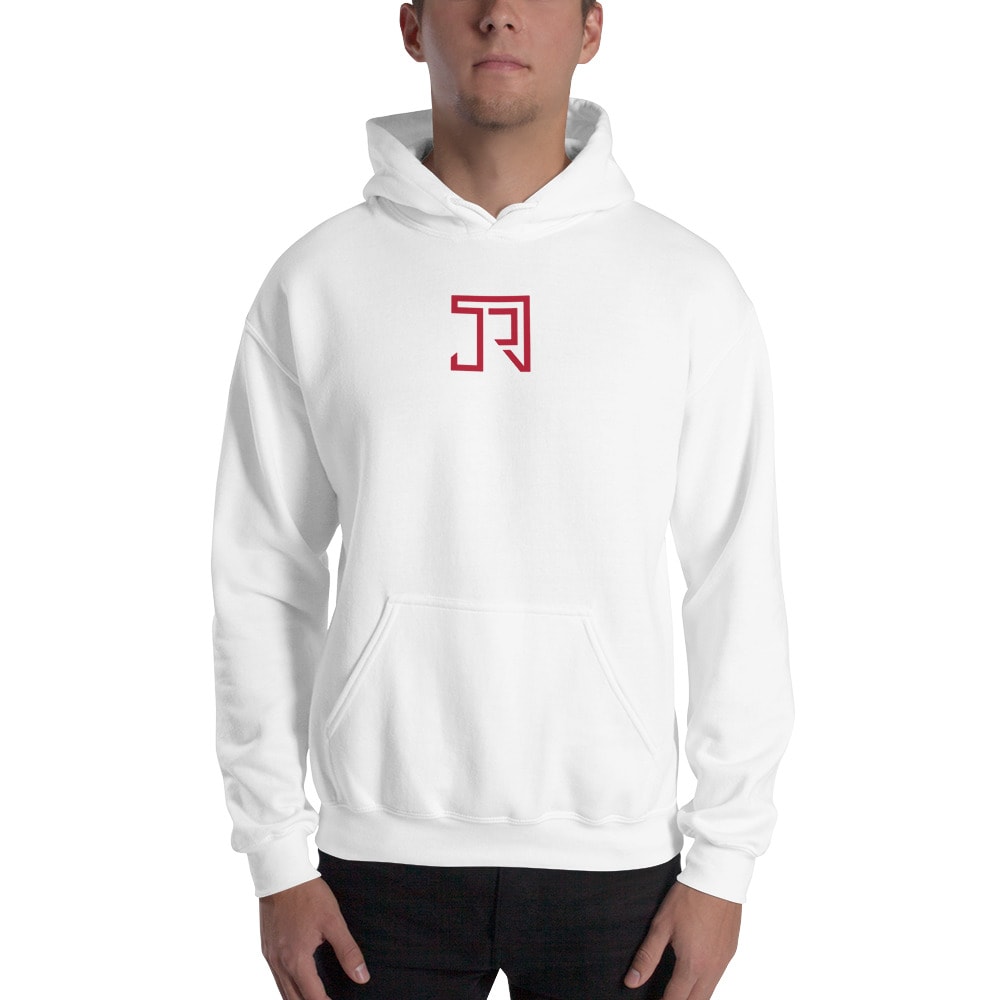 "JR" by Jonathan Rivera Jr - Men's Hoodie, Small Logo