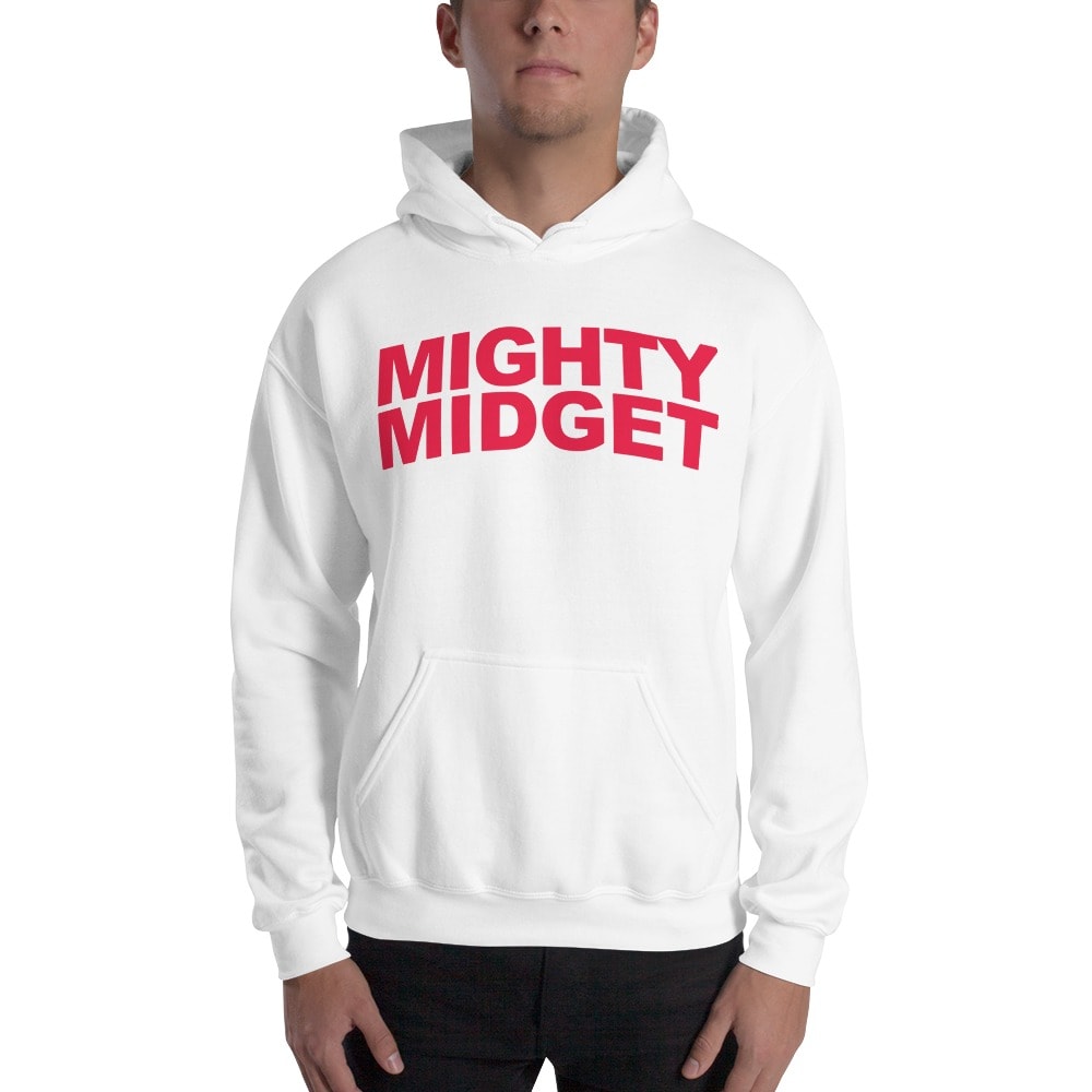 Mighty Midget by Tramaine Williams Hoodie, Red Logo