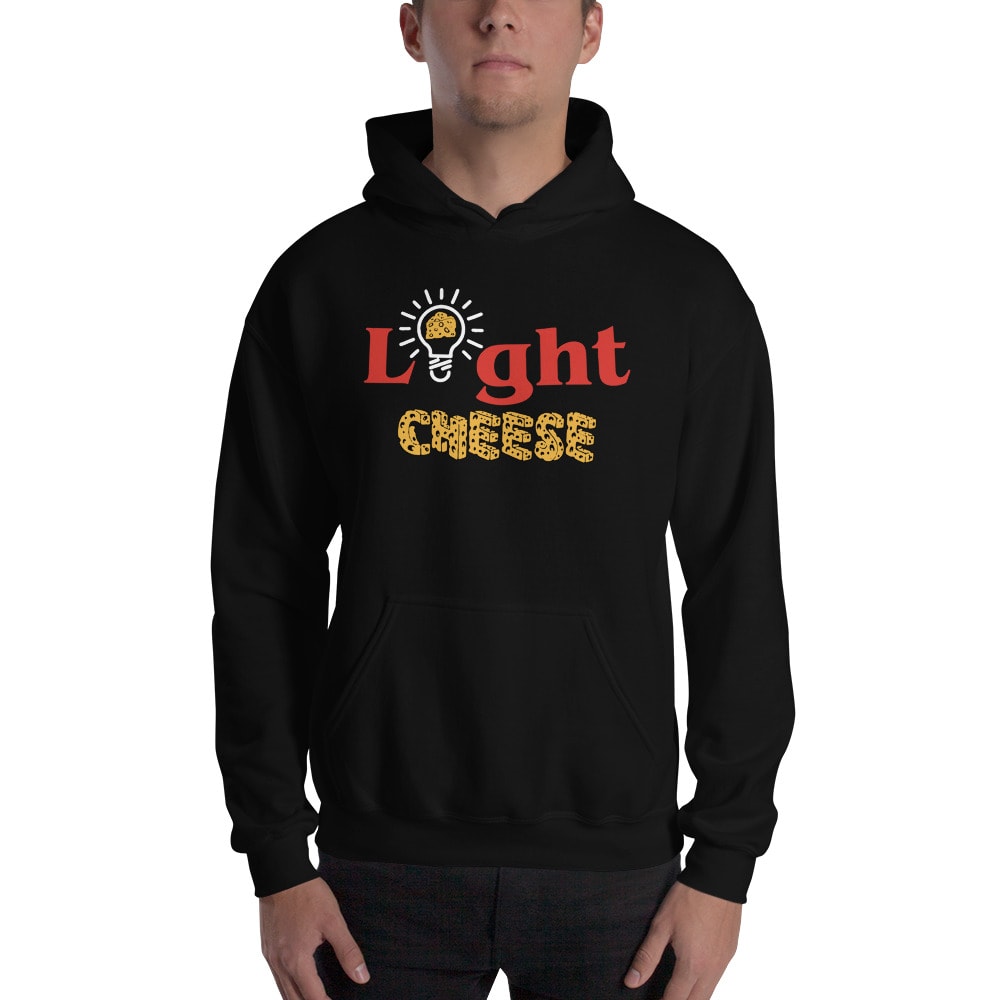  Lightcheese OG by Larry Moreno Men's Hoodie, Light Logo