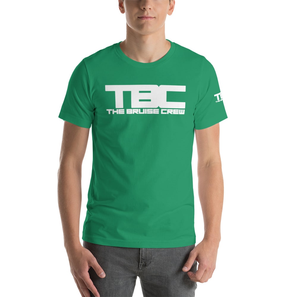  The Bruise Crew by Ronnie Love Men's T-Shirt, White Logo