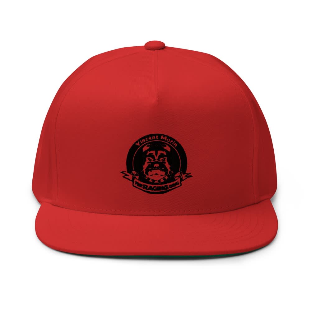 "Raging Dog" By Vincent Morin Hat, All Black Logo