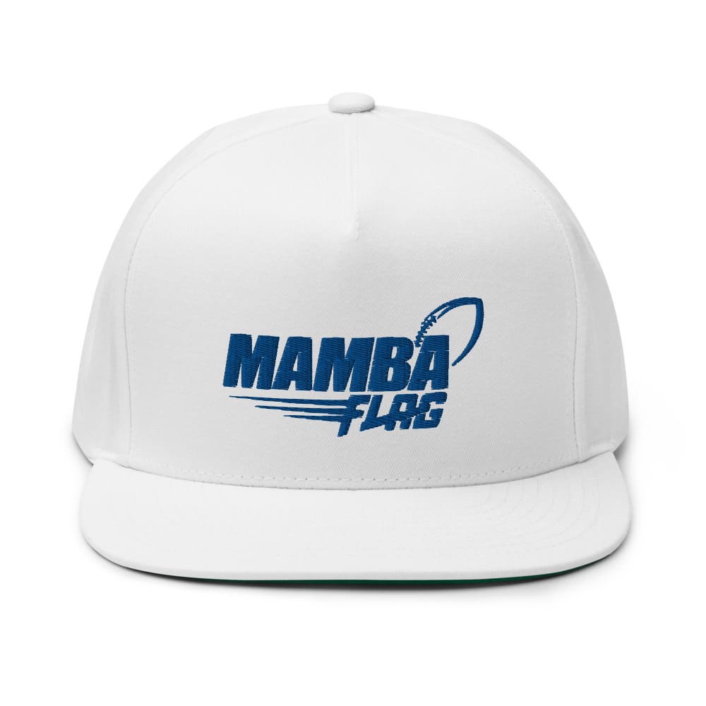  MAMBA FLAG by Reggie Rusk Hat, Blue Logo