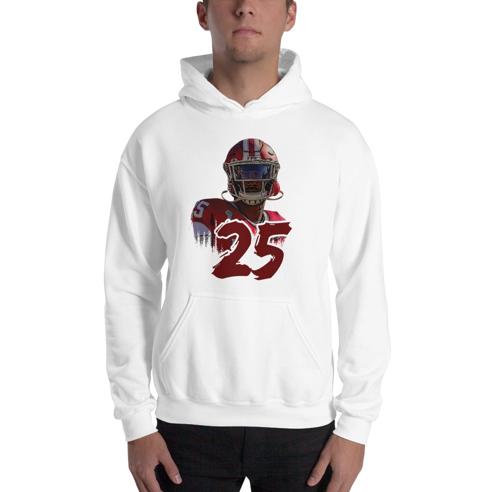 "25" by Deland McCullough Hoodie