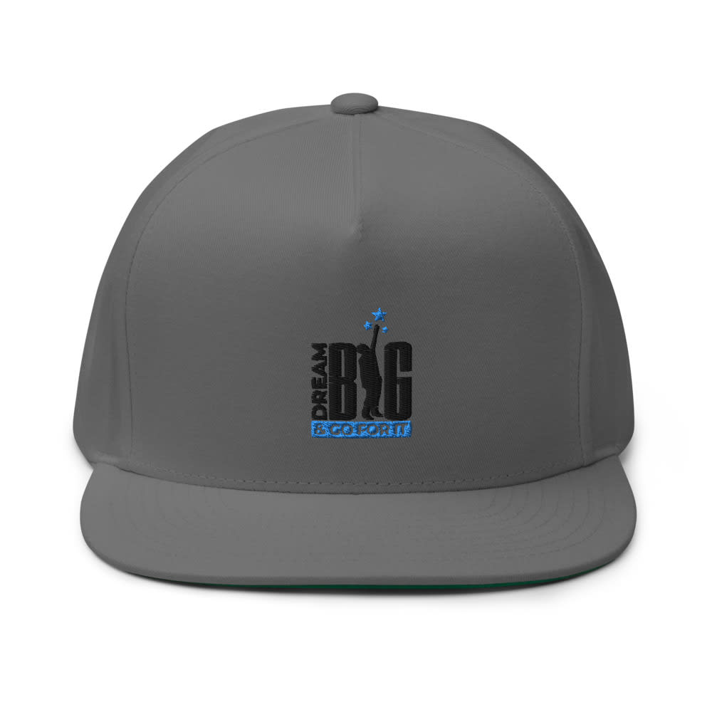 "Dream Big & Go For It" by Joe Bock - Hat, Black Logo