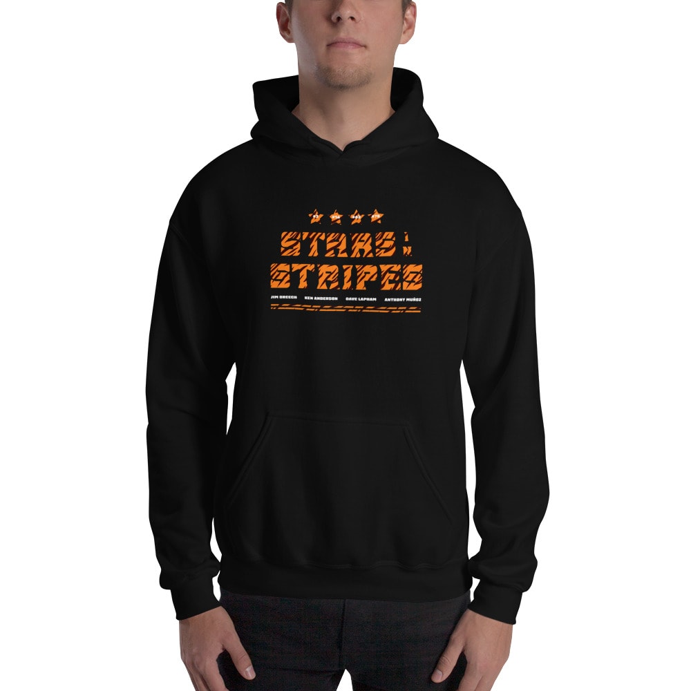 "Stars In Stripes" Podcast, T-Shirt (Black)