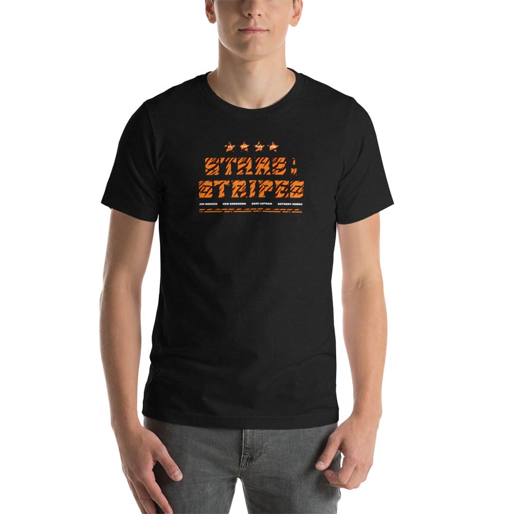 "Stars In Stripes" Podcast, T-Shirt (Black)