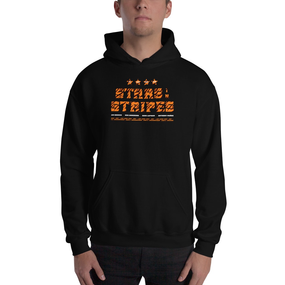 "Stars in Stripes" Podcast, Hoodie (Black)