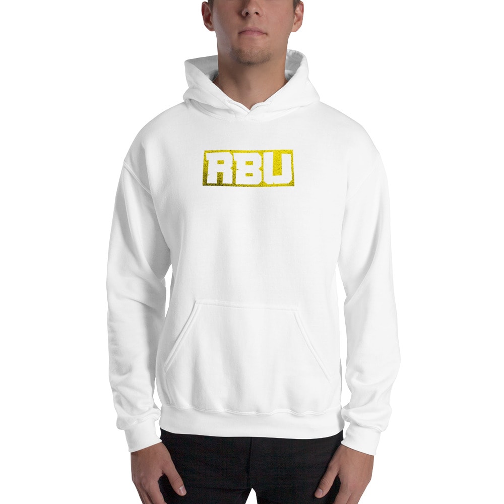 RBU by Albert Young Hoodie, White Logo