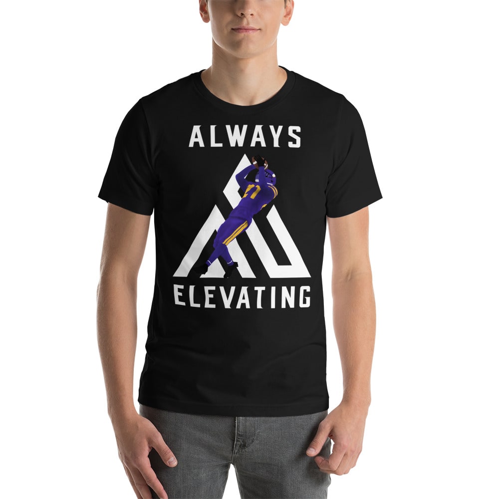 Always Elevating by Akayleb Evans T-Shirt, Pocket Logo