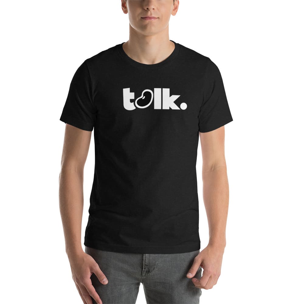 P-Bean, Unisex T-Shirt (White logo)