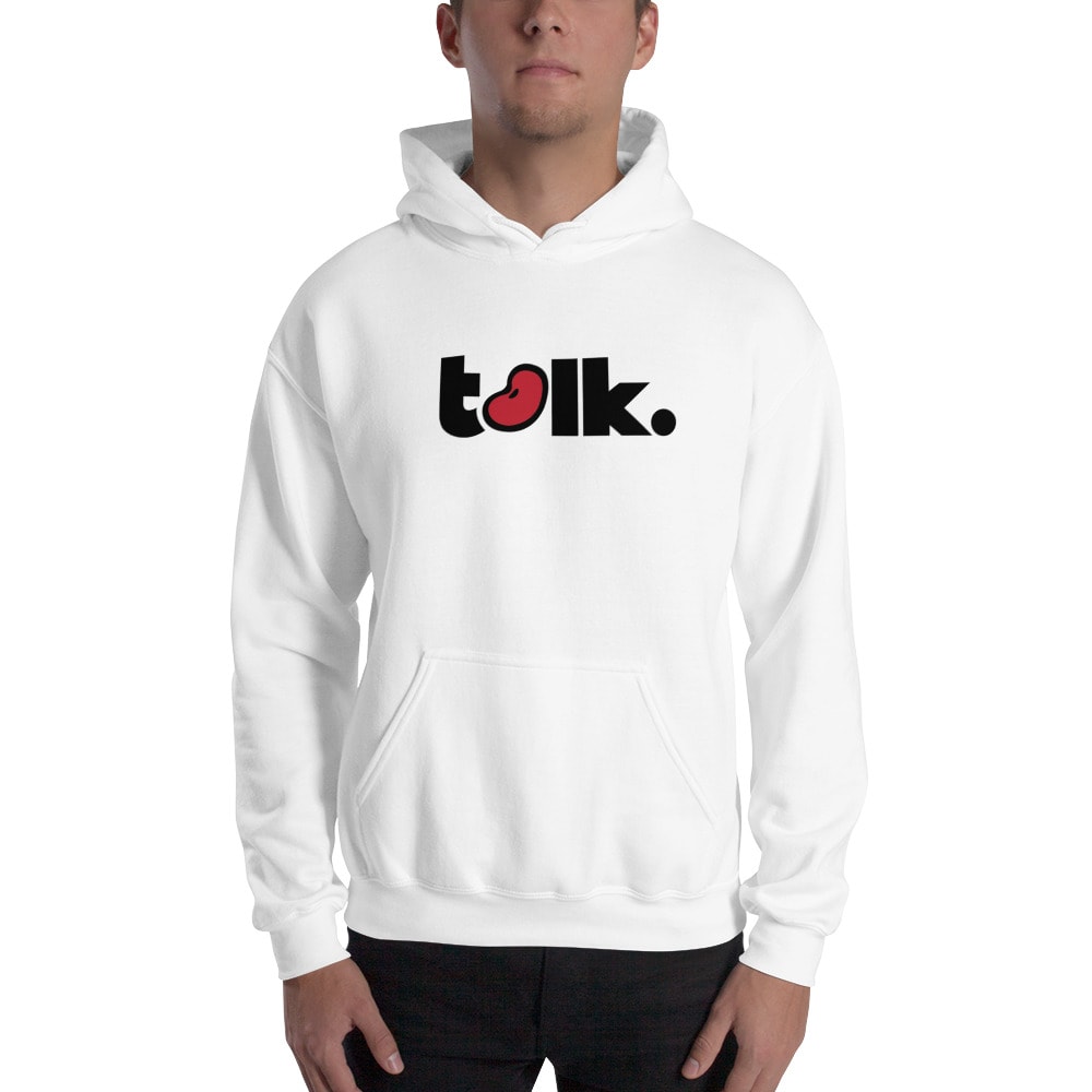 P-Bean, Unisex Hoodie (Black logo)