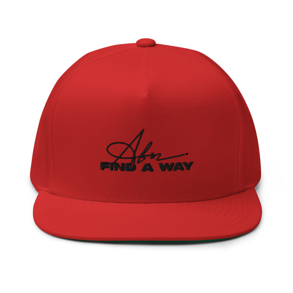 "A for Find A Way" by Andrew Sweitzer - Hat, Black Logo