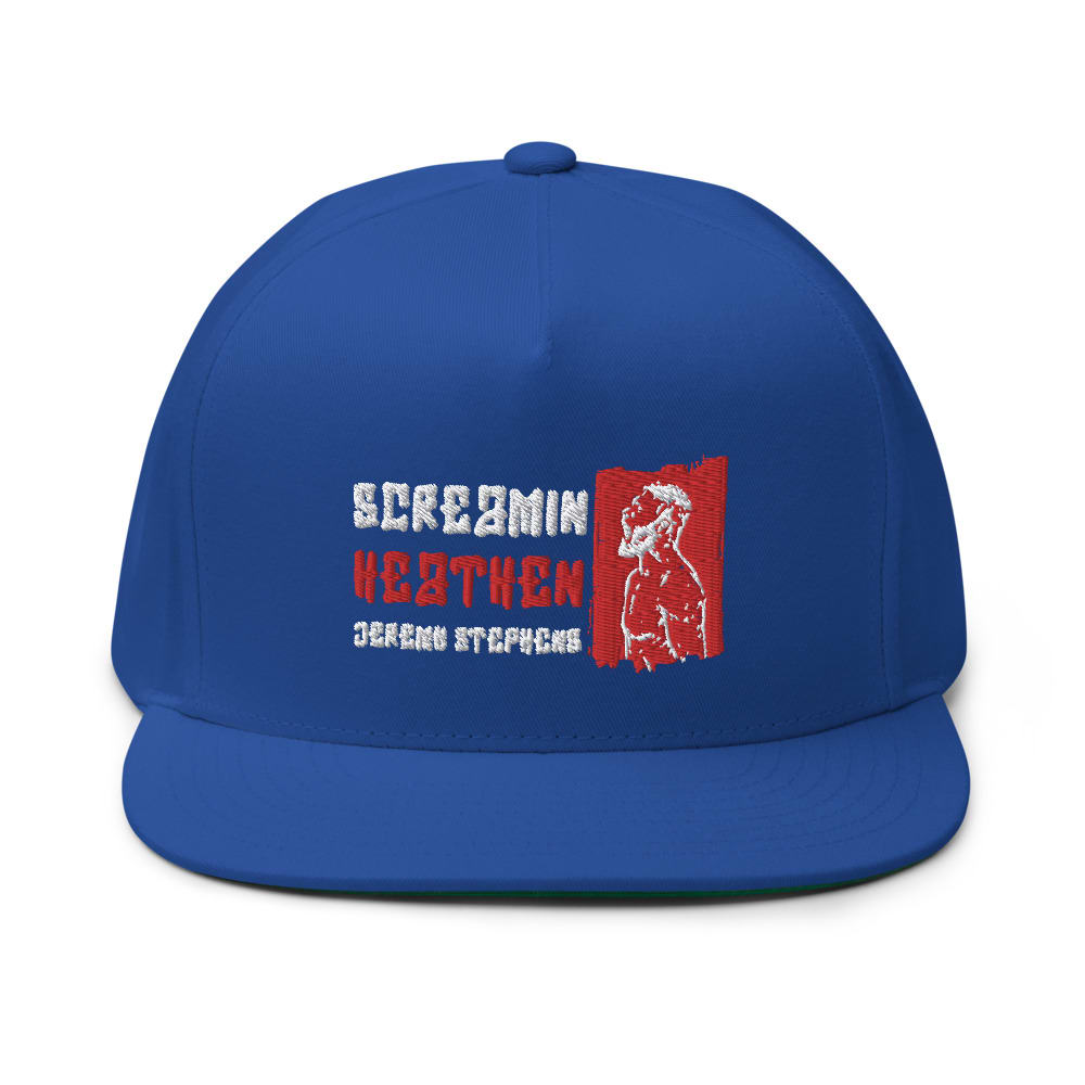  Screamin Heathen II by Jeremy Stephens Hat, White Logo