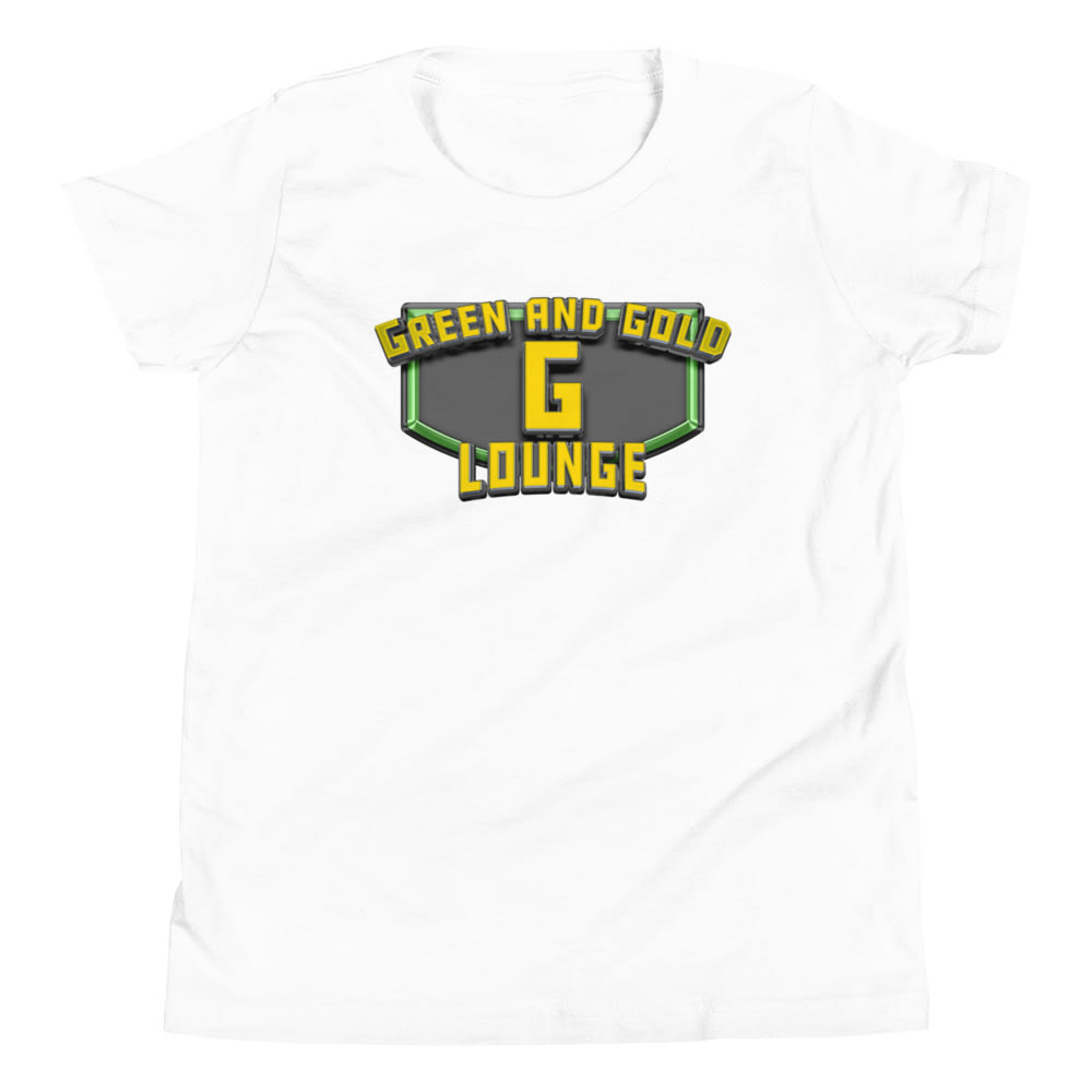 Official 'Green and Gold G Lounge' Podcast, Youth T-Shirt