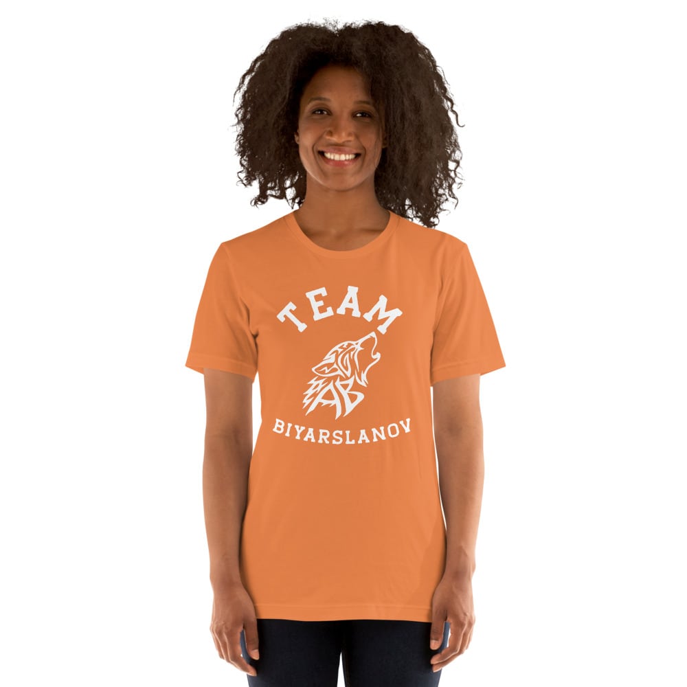 Team Biyarslanov Women's T-Shirt, White Logo