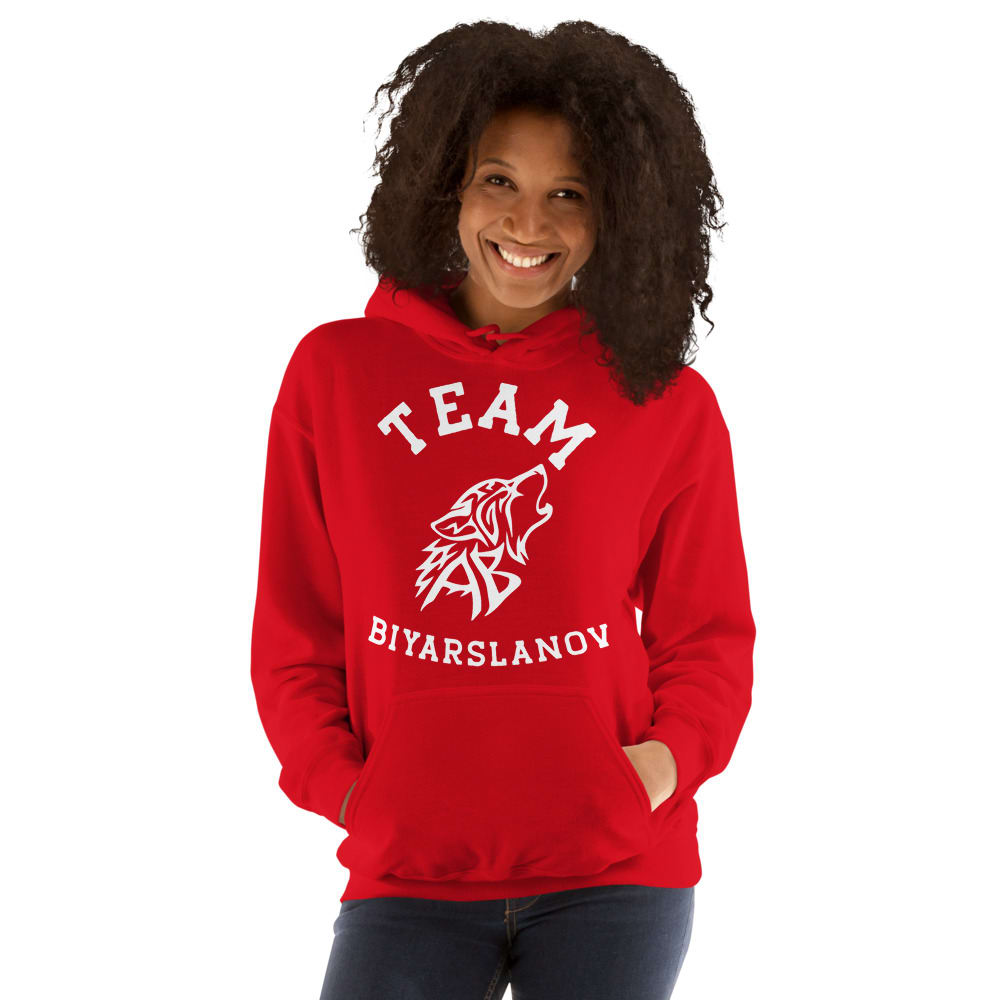 Team Biyarslanov Women's Hoodie, White Logo