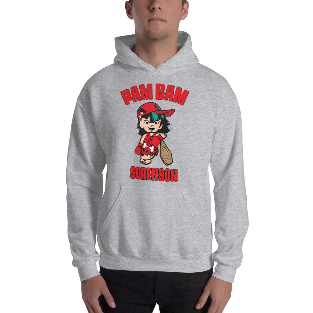 Pam “Bam” Sorenson Hoodie, White Logo